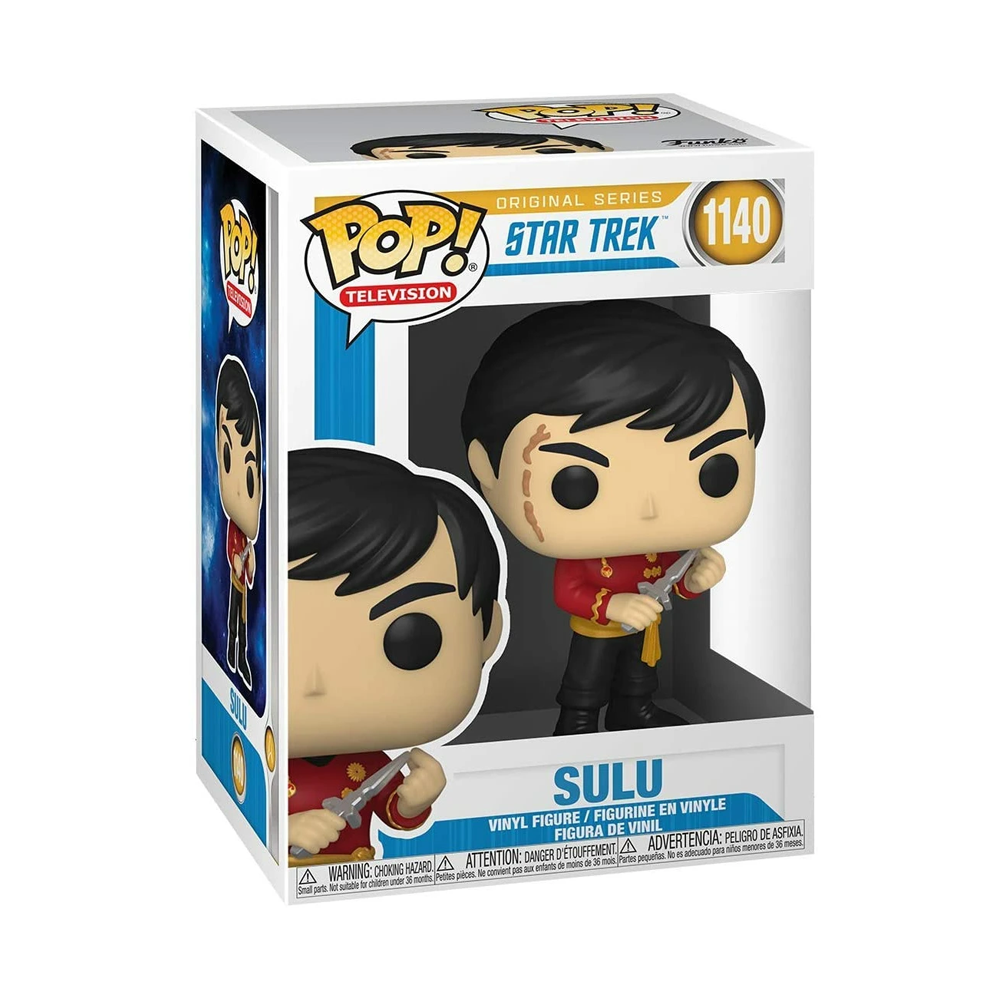 Funko POP! Star Trek: Original Series - Sulu (Mirror Mirror Outfit) Vinyl Figure #1140 - Golden Apple Comics