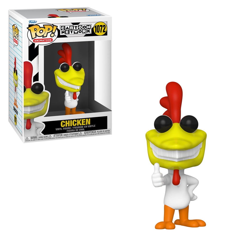 Funko POP! Cow and Chicken - Chicken Vinyl Figure #1072 - Golden Apple Comics