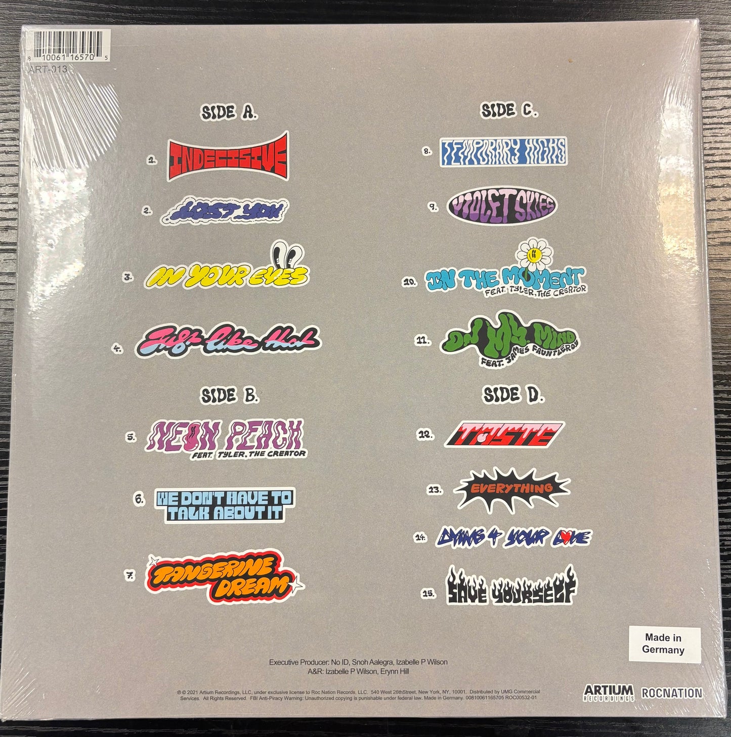 AALEGRA, SNOH - TEMPORARY HIGHS IN THE VIOLET SKIES 2x LP Vinyl Record *UNOFFICIAL RELEASE*