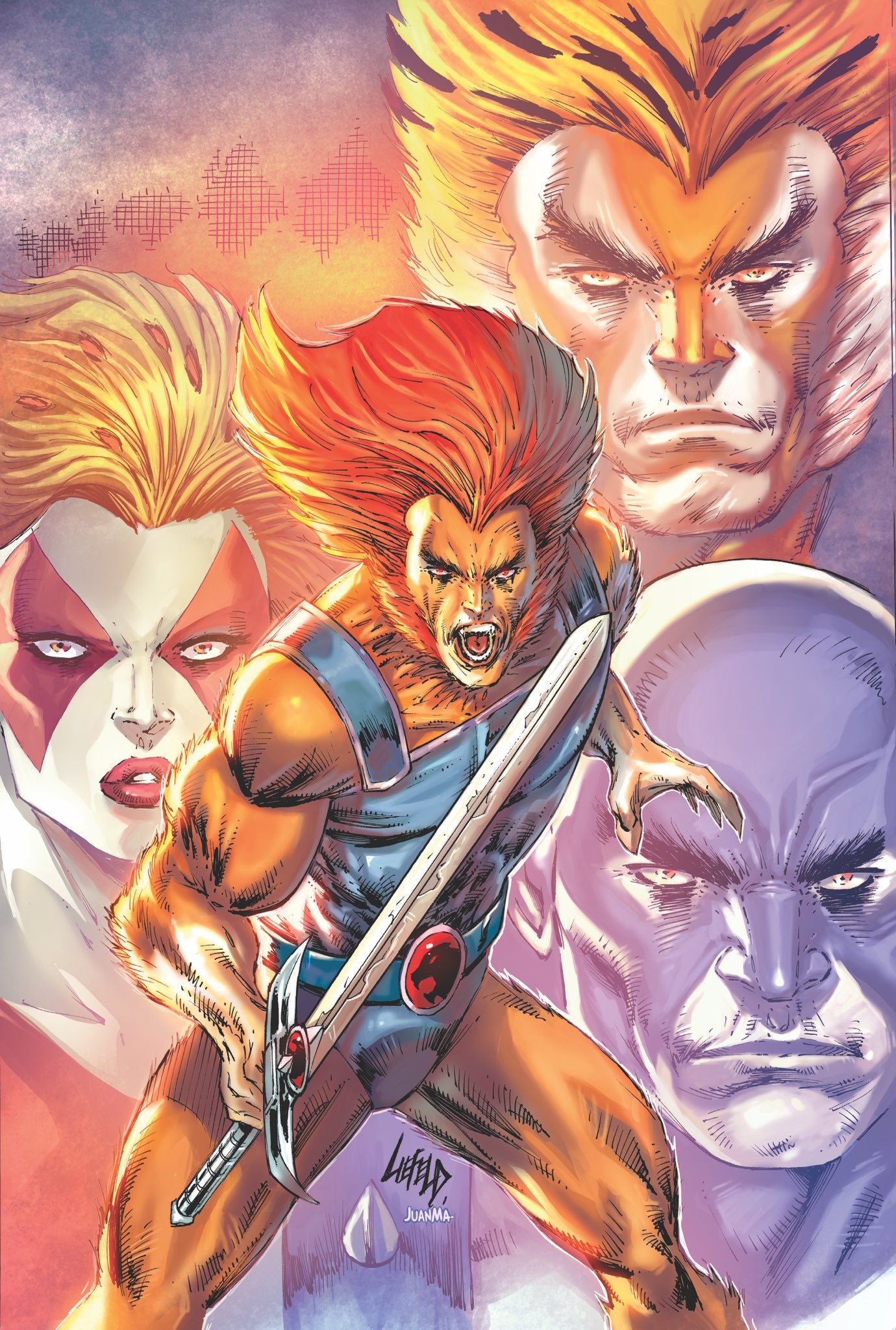 Thundercats #1 ZH 1:15 FOC Rob Liefeld Virgin Variant (02/07/2024) Dynamite
