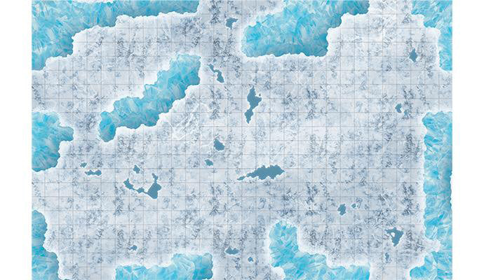 Battlefield in a Box: Caverns of Ice - Encounter Map