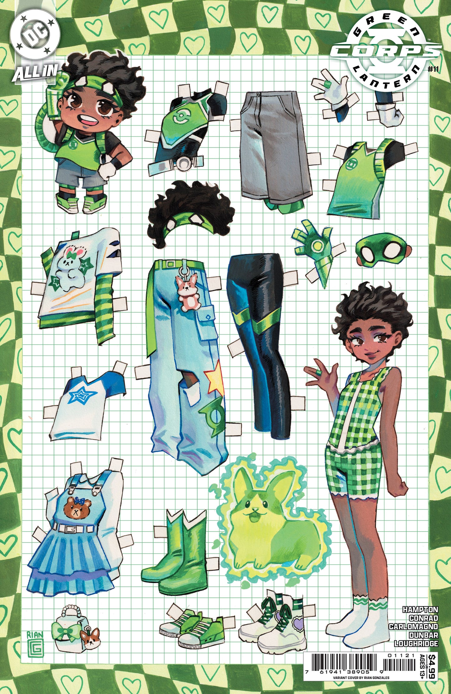 Green Lantern Corps #11 B Rian Gonzales Variant (12/10/2025) Dc