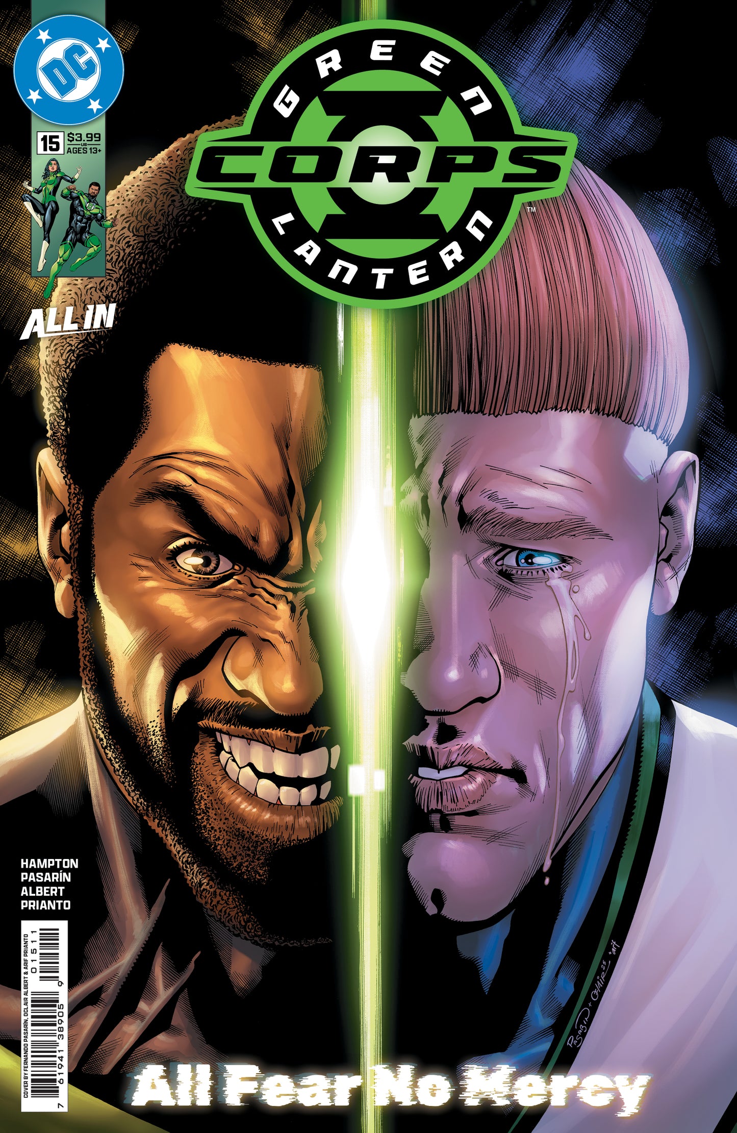 Green Lantern Corps #15 A Fernando Pasarin & Oclair Albert (04/08/2026) Dc - Golden Apple Comics