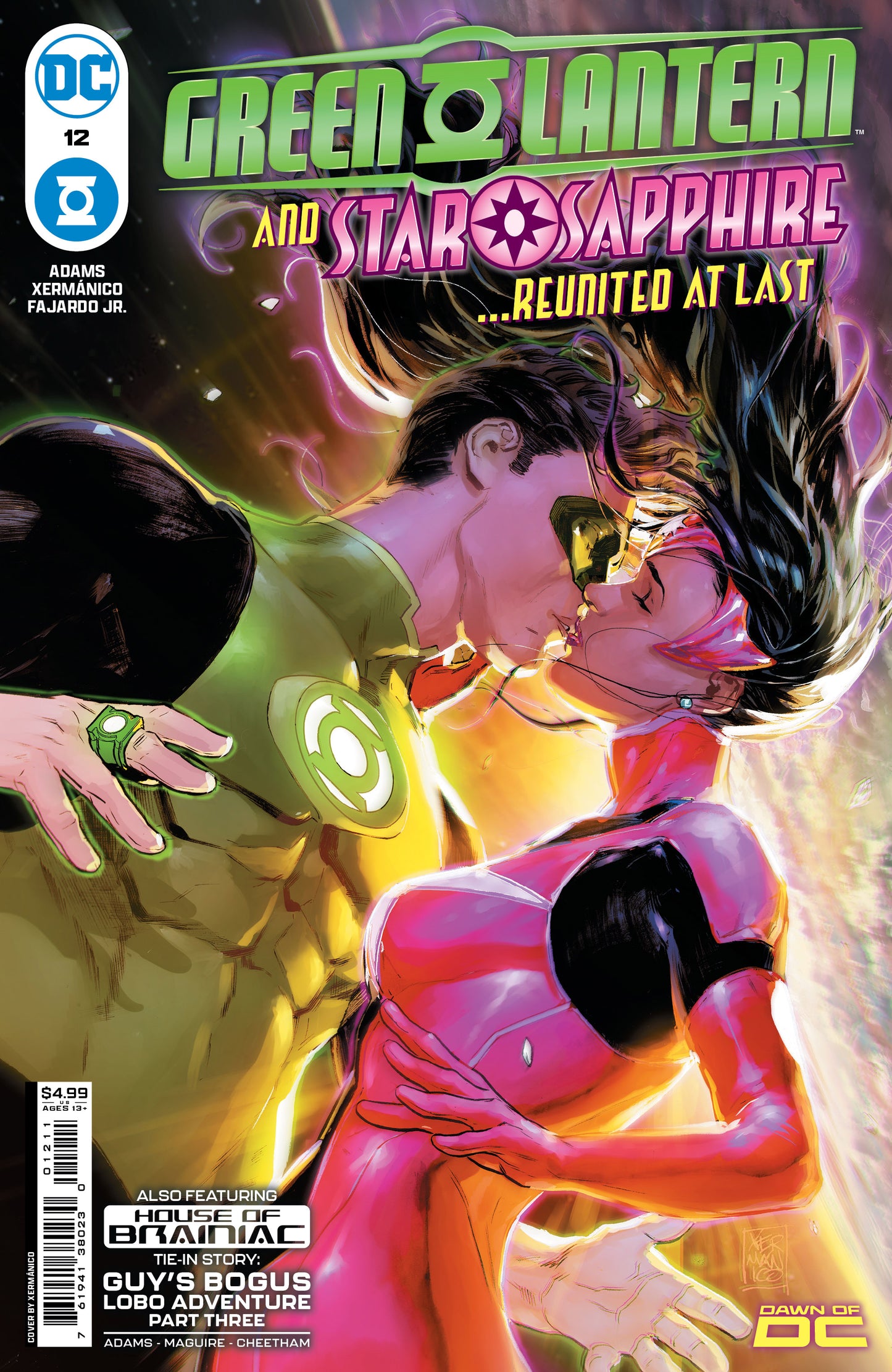Green Lantern #12 A Xermanico Jeremy Adams (House Of Brainiac) (06/11/2024) Dc