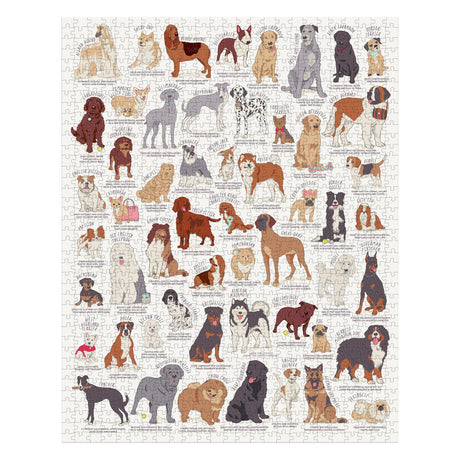 Ridley's Games Puzzles: Jigsaw Puzzle - 1000 Pieces - Dog Lover's - Golden Apple Comics
