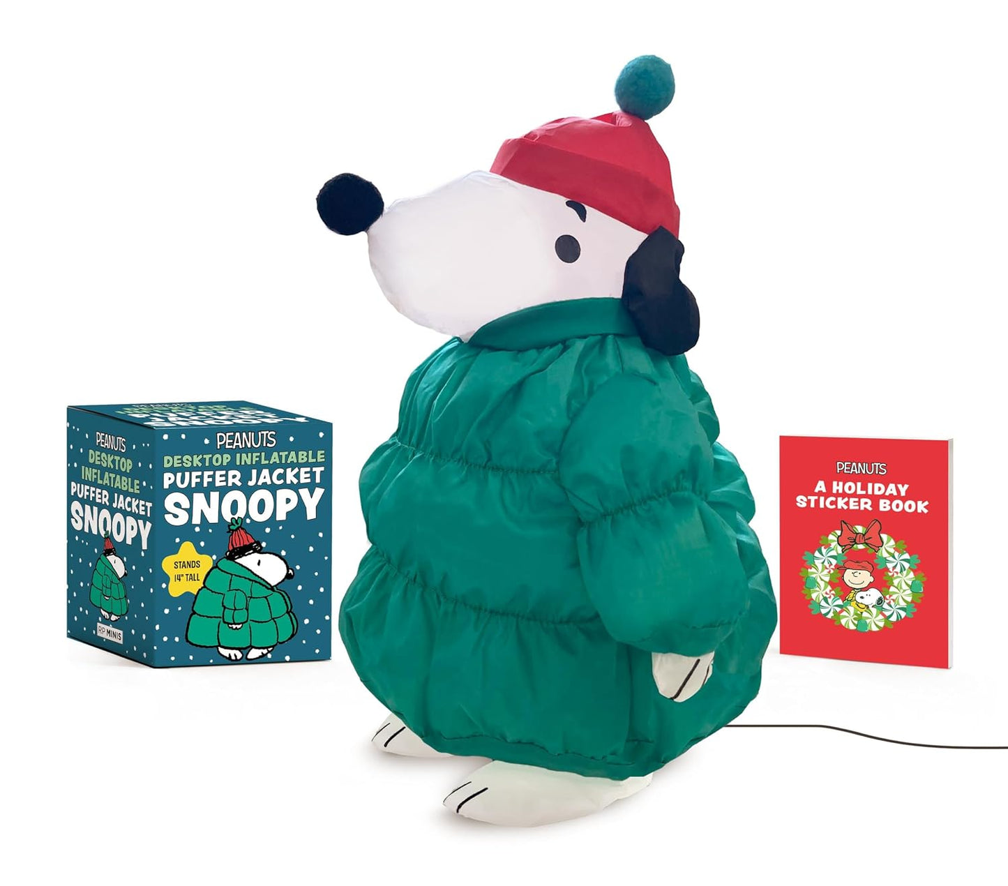 RP Minis: Peanuts - Desktop Inflatable Puffer Jacket - Snoopy