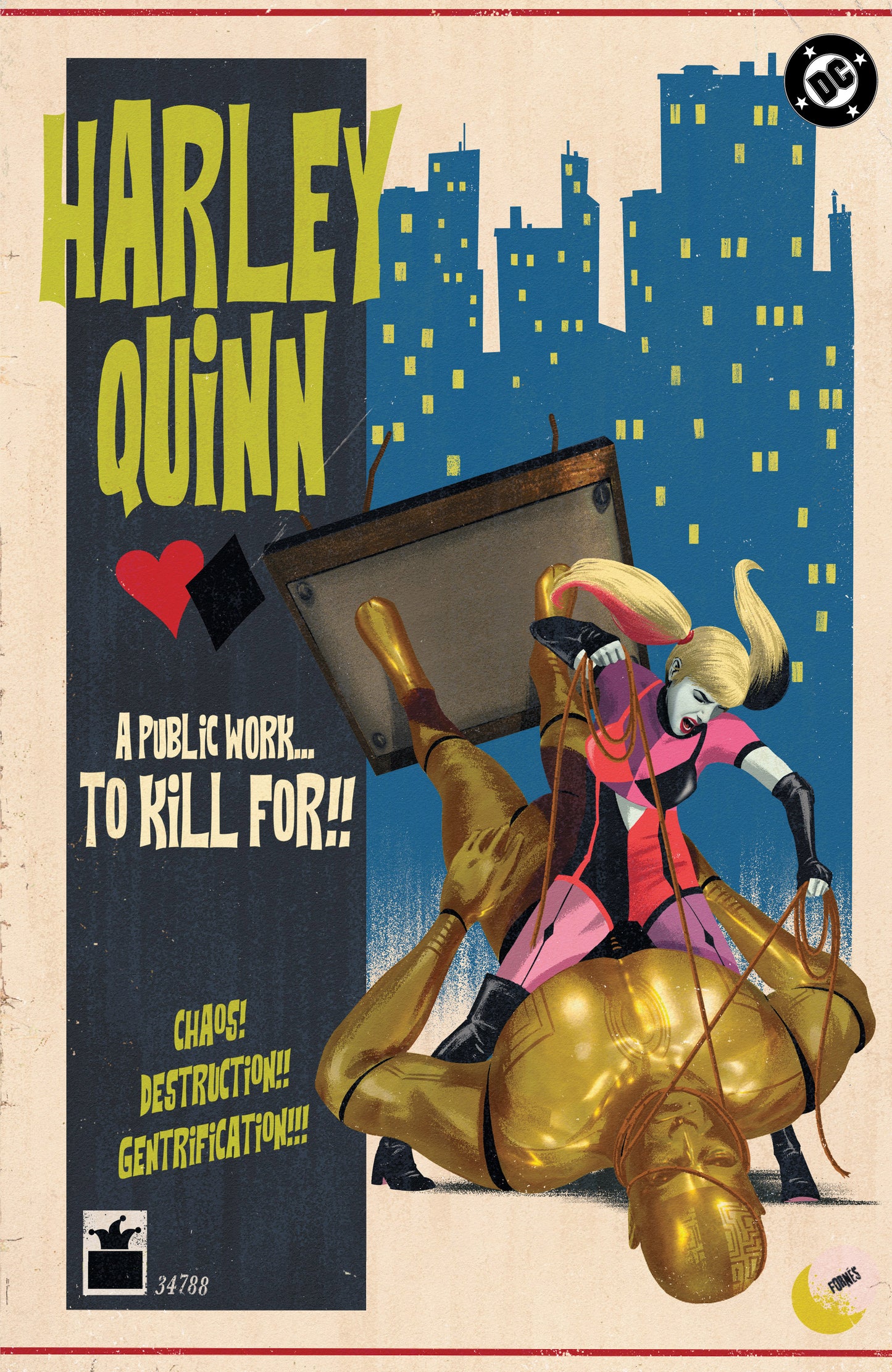 Harley Quinn #45 C Jorge Fornes Variant (11/27/2024) Dc - Golden Apple Comics