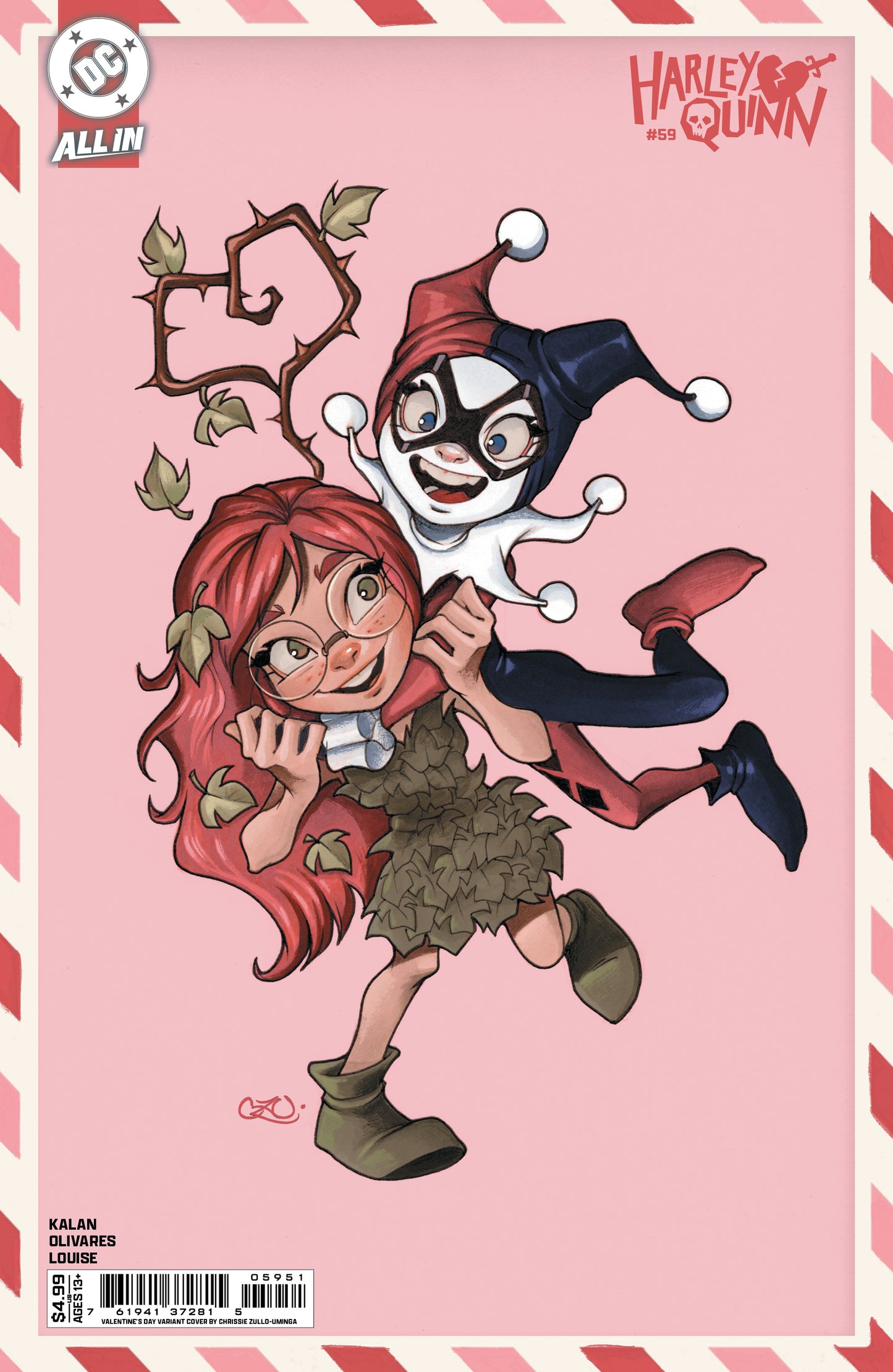 Harley Quinn #59 E Chrissie Zullo Valentines Day Variant (02/25/2026) Dc
