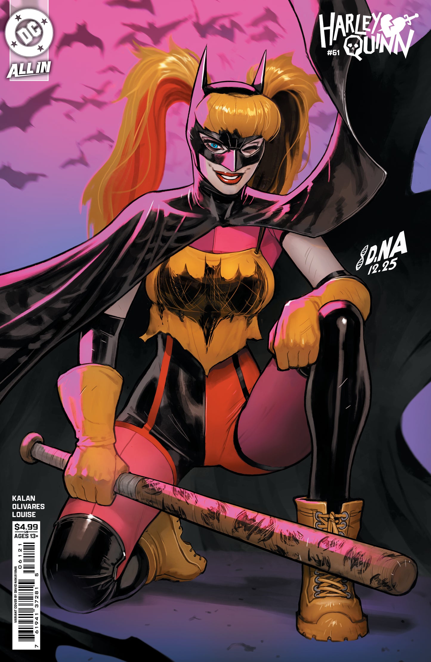 Harley Quinn #61 B David Nakayama Variant (04/22/2026) Dc - Golden Apple Comics