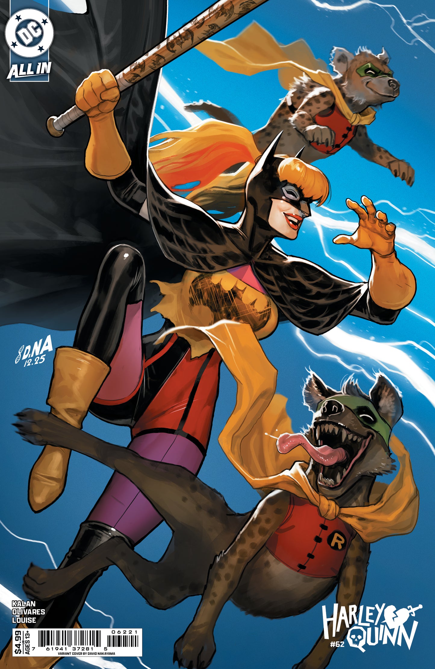 Harley Quinn #62 B David Nakayama Variant (05/27/2026) Dc - Golden Apple Comics