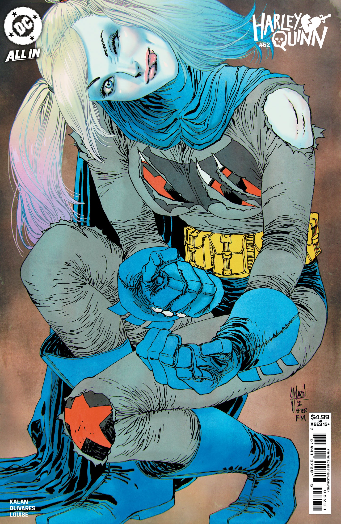 Harley Quinn #62 C Guillem March Variant (05/27/2026) Dc - Golden Apple Comics