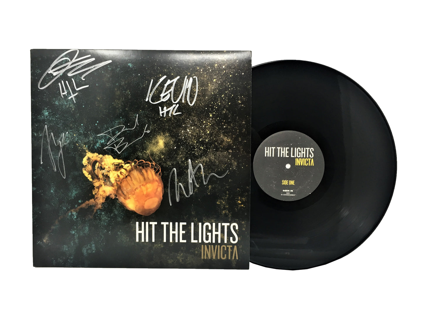 Hit the Lights - Invicta (Autographed Black Vinyl)