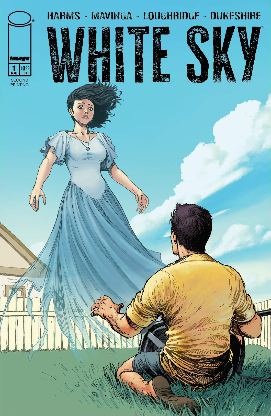 White Sky #1 (2nd Print) Jean Paul Mavinga in store 3/18/2026 BLACK SABER EXCLUSIVE