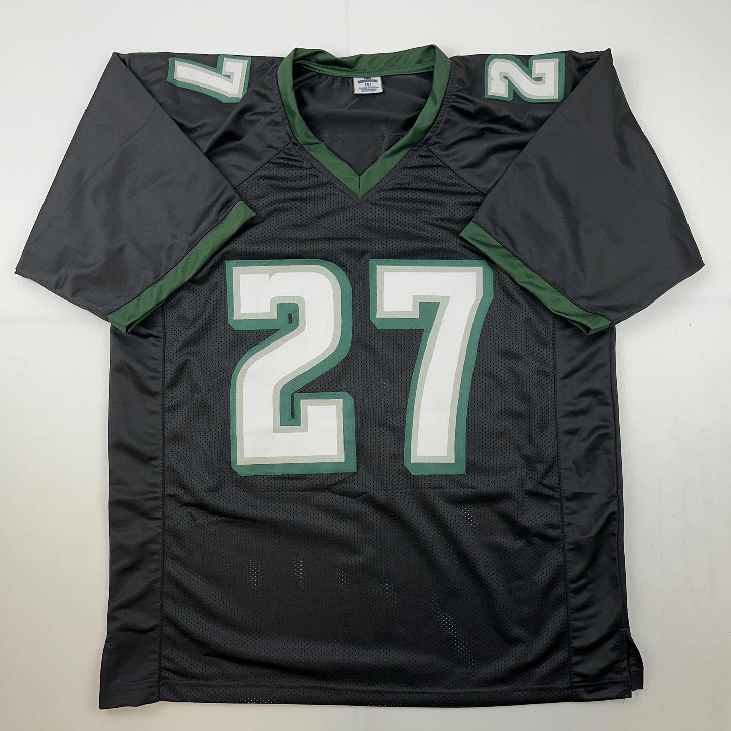 Autographed/Signed Malcolm Jenkins Philadelphia Black Football Jersey Beckett BAS COA