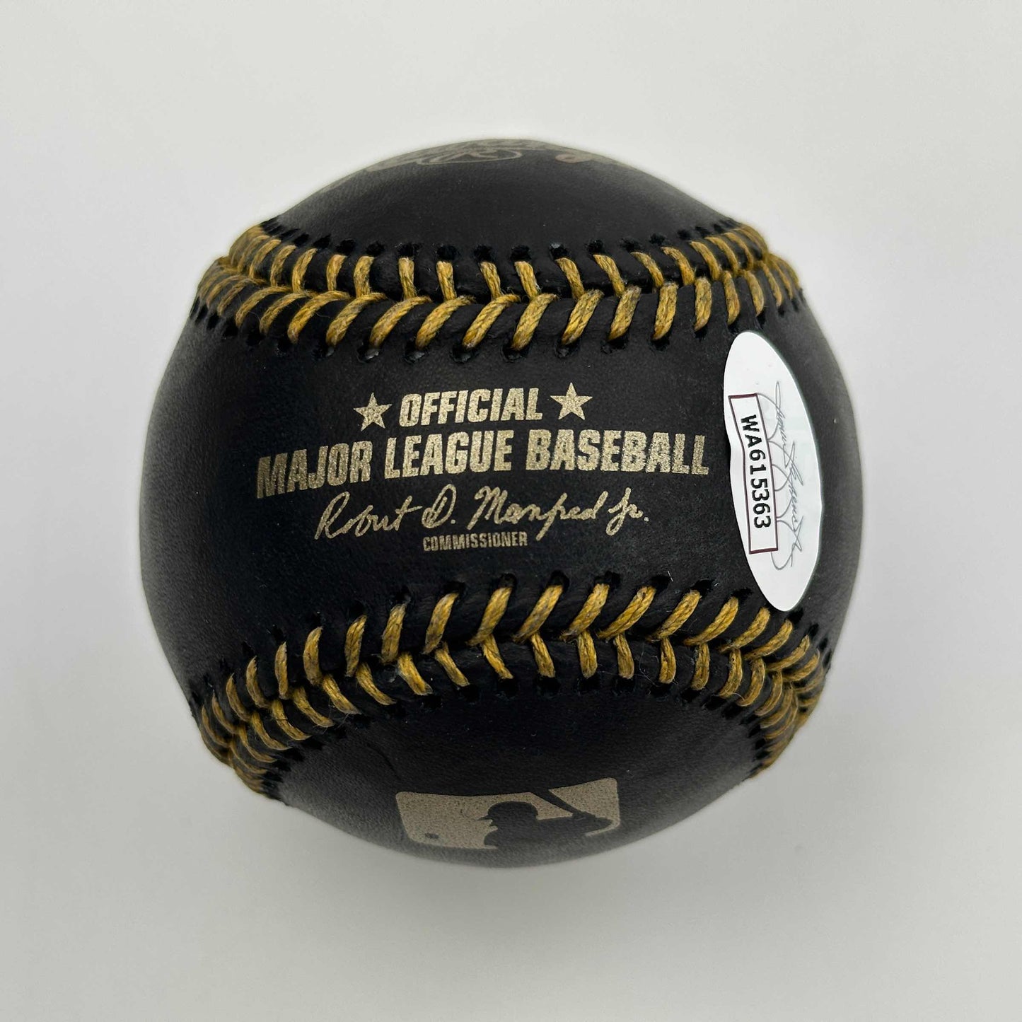 Autographed/Signed Gary Sheffield Black Rawlings Official Major League ROML Baseball JSA COA