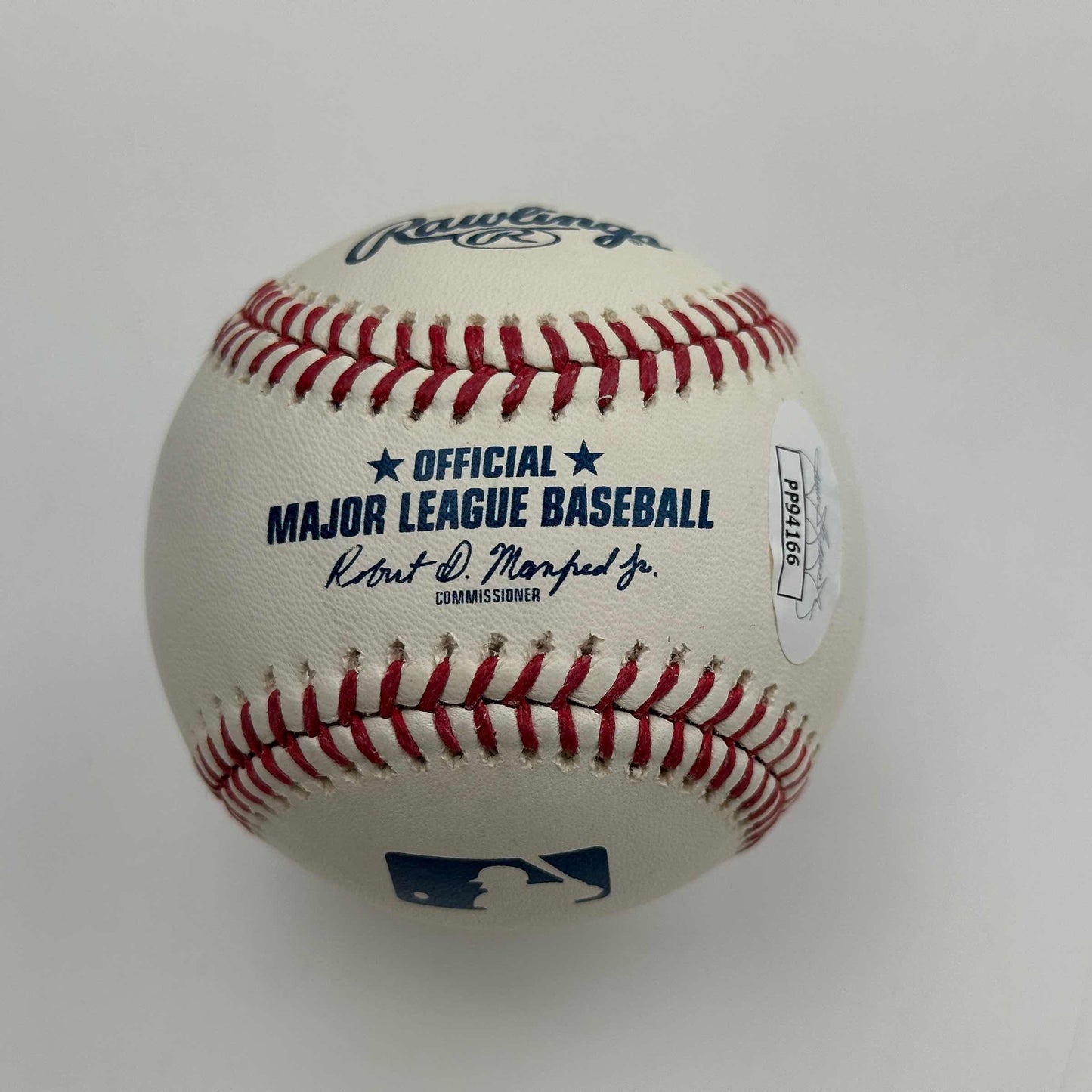 Autographed/Signed Vladimir Vlad Guerrero Sr. Rawlings Official Major League Baseball ROML JSA COA Auto