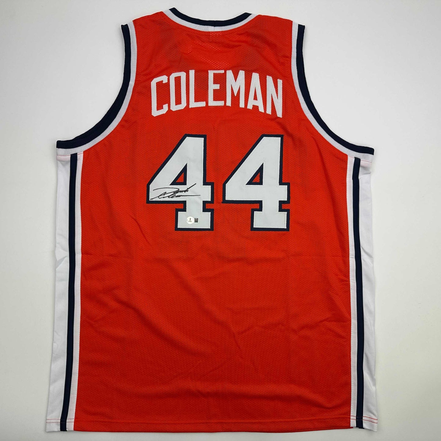 Autographed/Signed Robert Horry Houston Red Basketball Jersey Beckett BAS COA