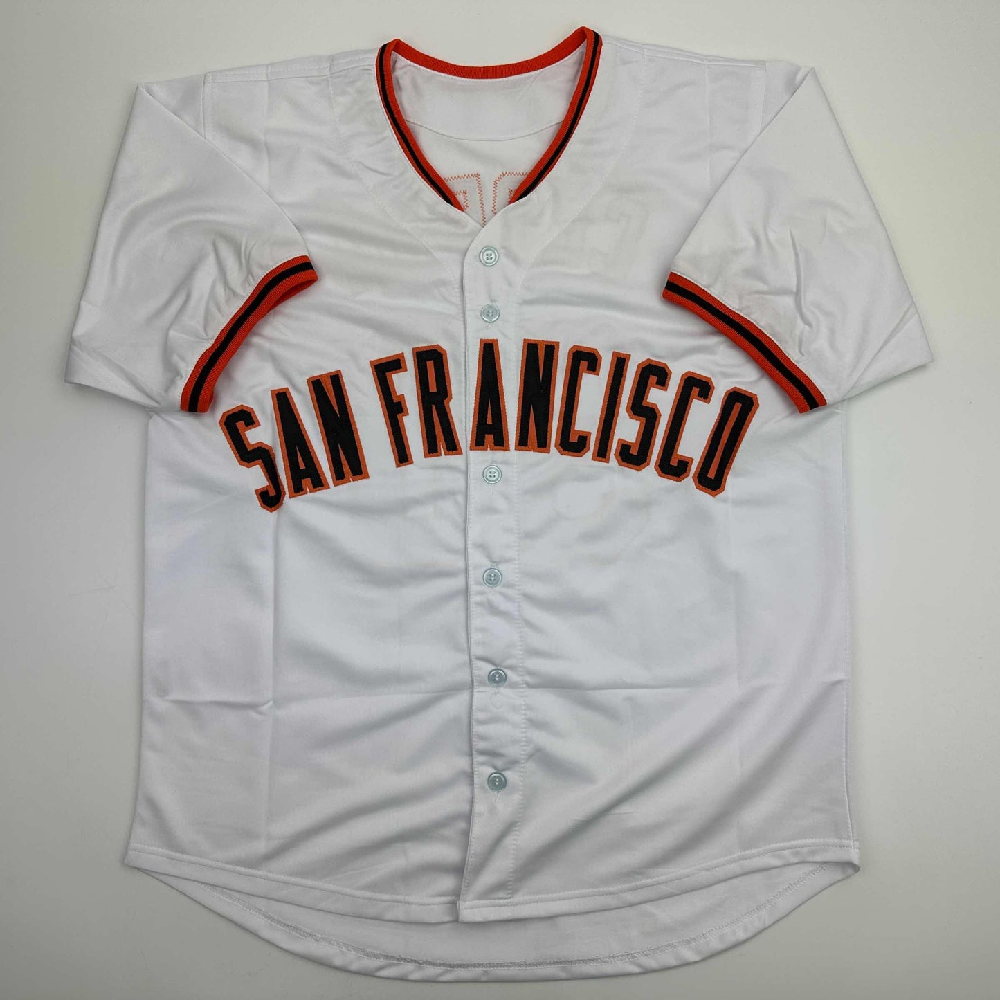Autographed/Signed Orlando Cepeda San Francisco White Baseball Jersey Beckett BAS COA