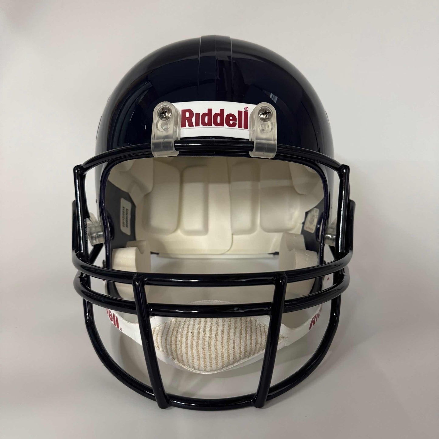 Autographed/Signed Brian Urlacher HOF 18 Chicago Bears Full Size FS F/S Replica Football Helmet Beckett BAS COA