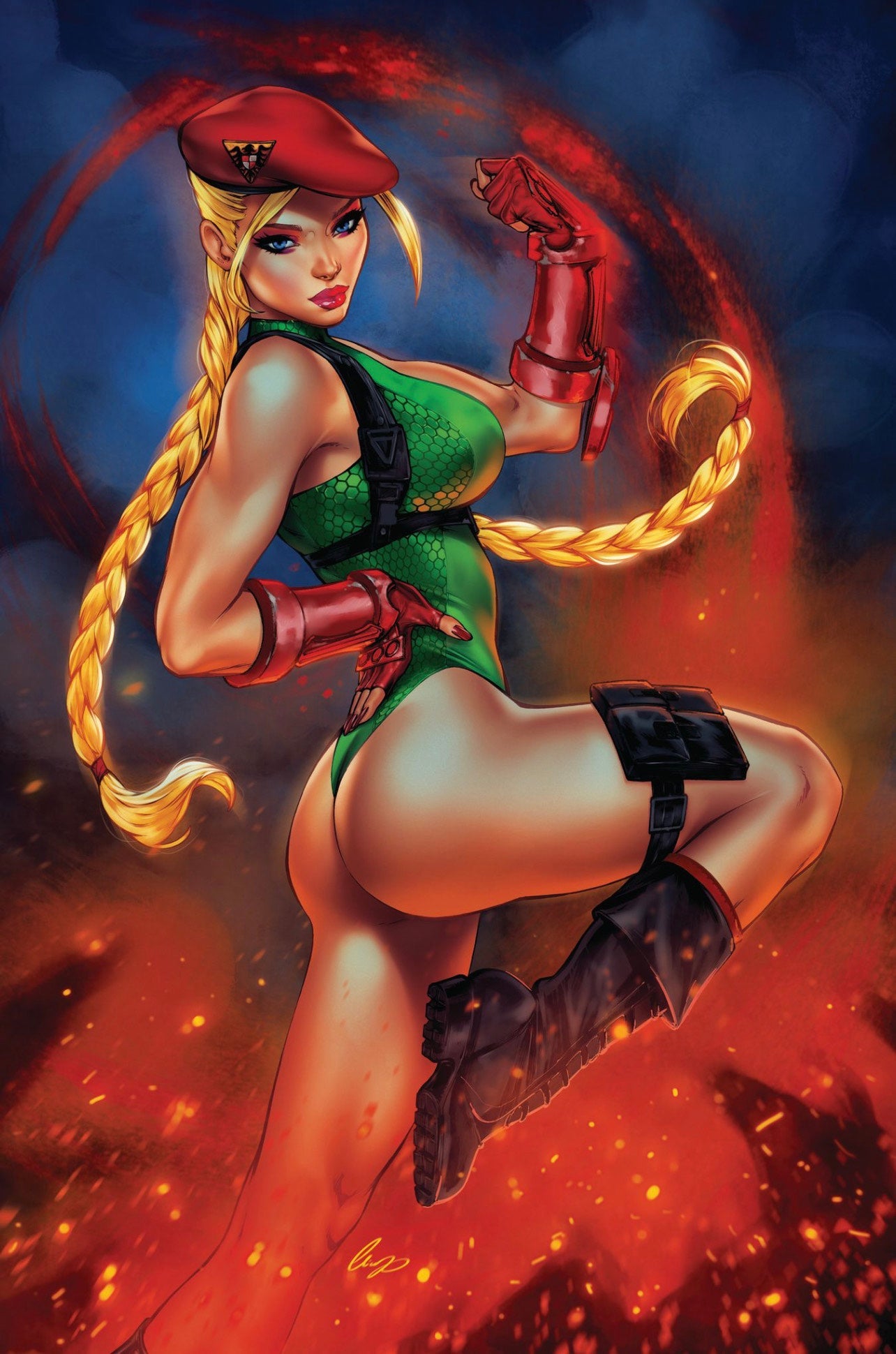 STREET FIGHTER MASTERS CHUN-LI #1 SSCO ELIAS CHATZOUDIS CAMMY VIRGIN VARIANT 2022
