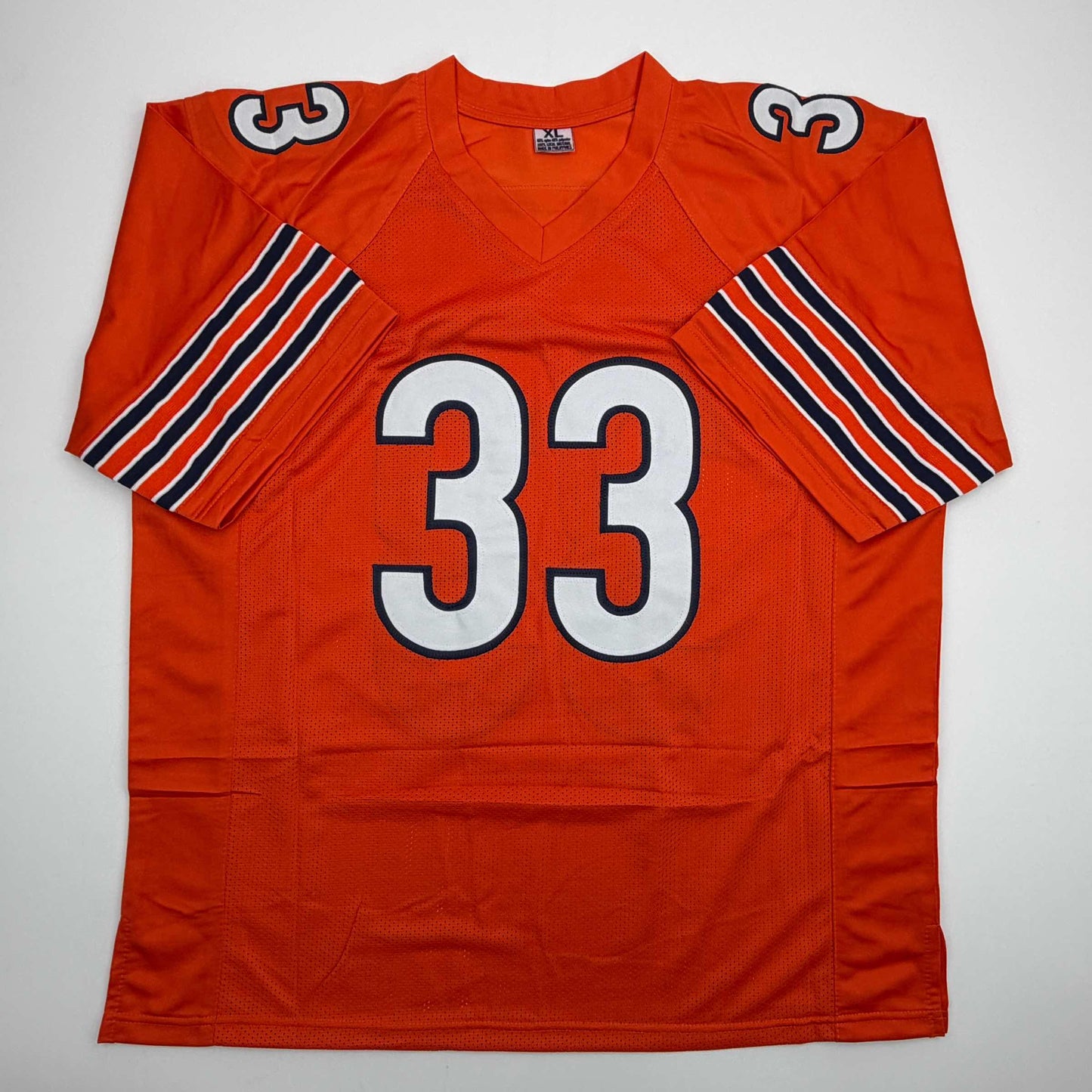 Autographed/Signed Charles Tillman Peanut Chicago Orange Football Jersey Beckett BAS COA - Golden Apple Comics