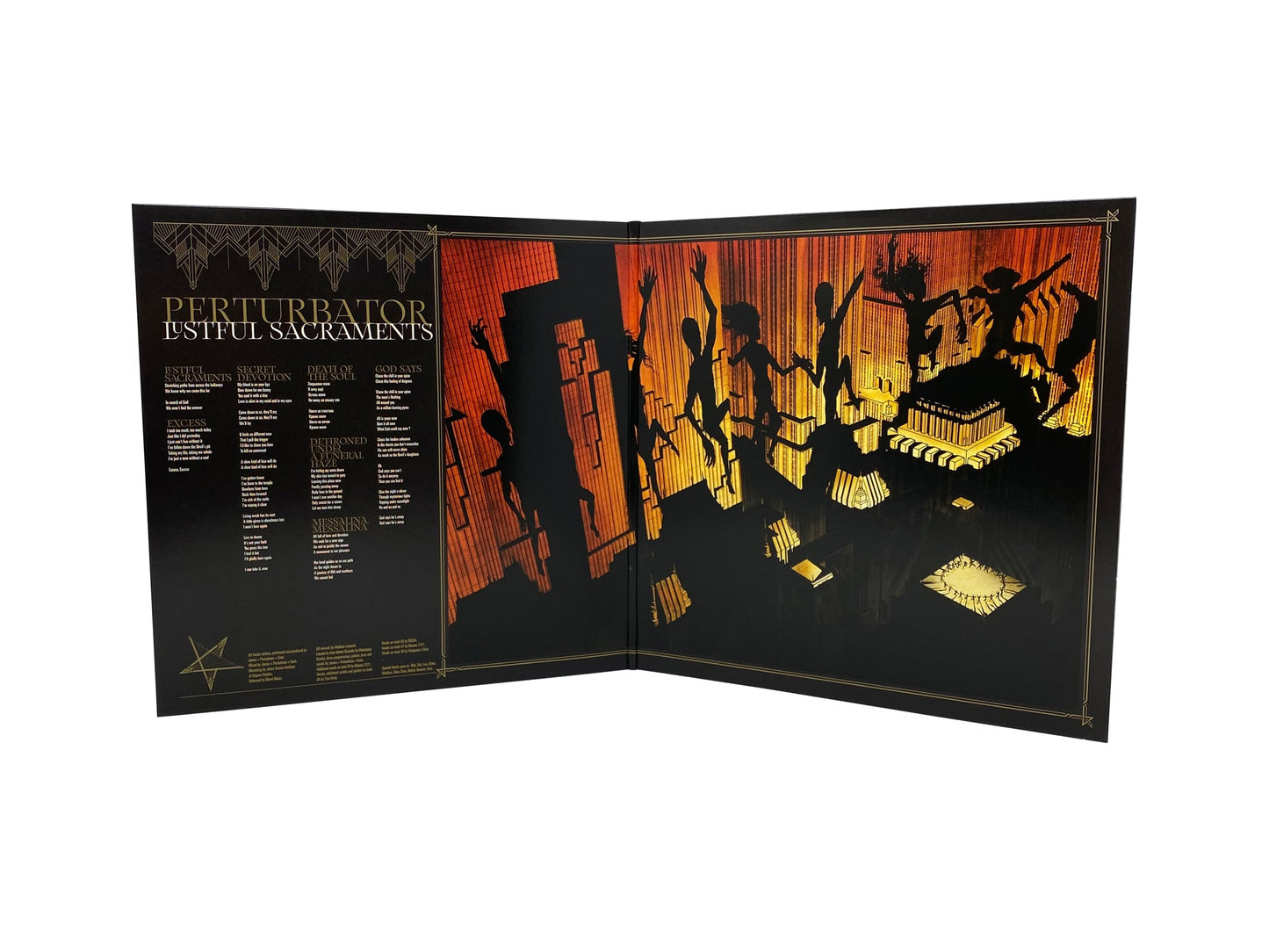 Perturbator - Lustful Sacraments (Limited Edition Yellow Colored Double Vinyl)