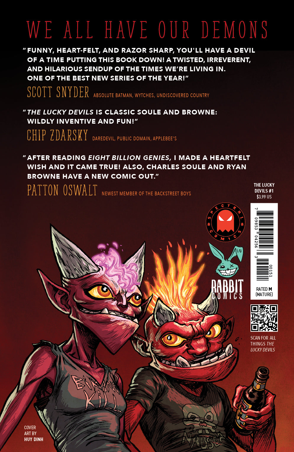 LUCKY DEVILS #1 (OF 9) | HUY DIHN VARIANT | RABBIT EXCLUSIVE