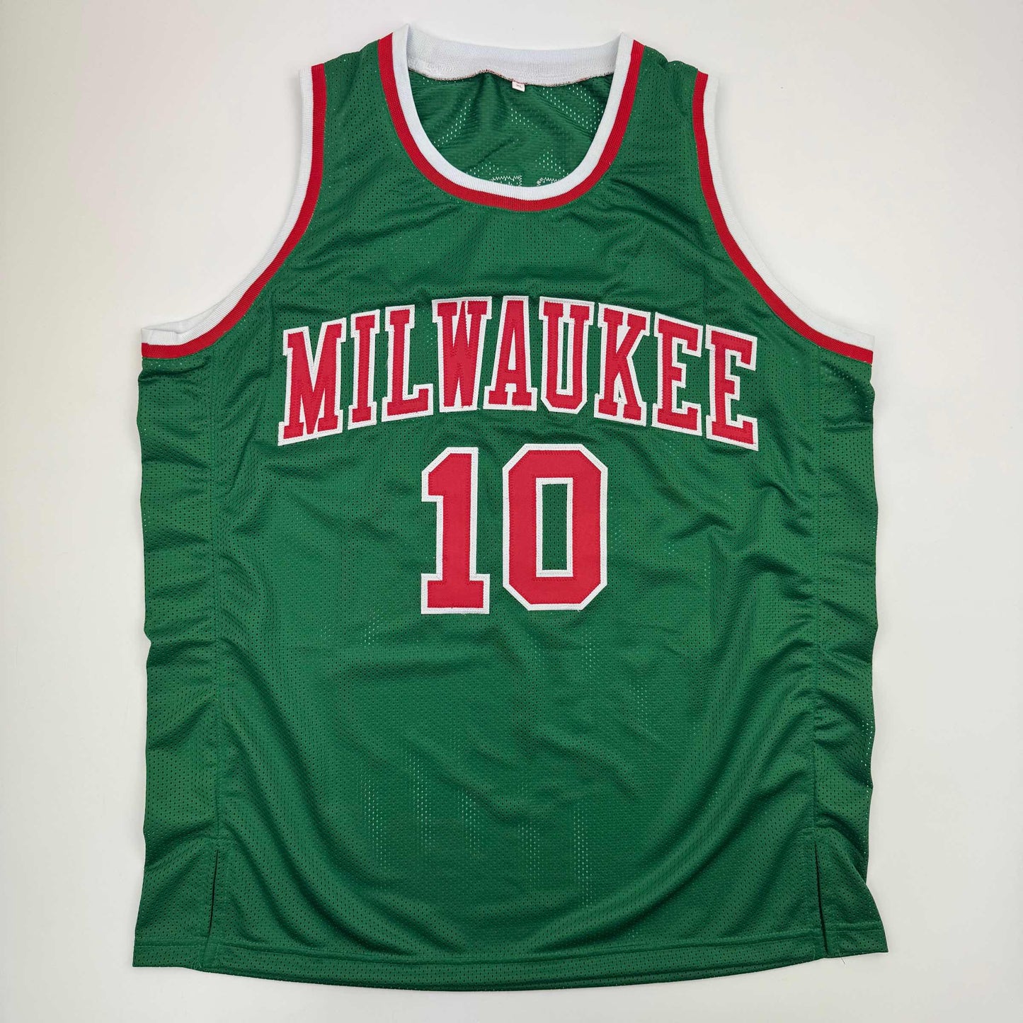 Autographed/Signed Bob Dandridge Milwaukee Green Basketball Jersey JSA COA