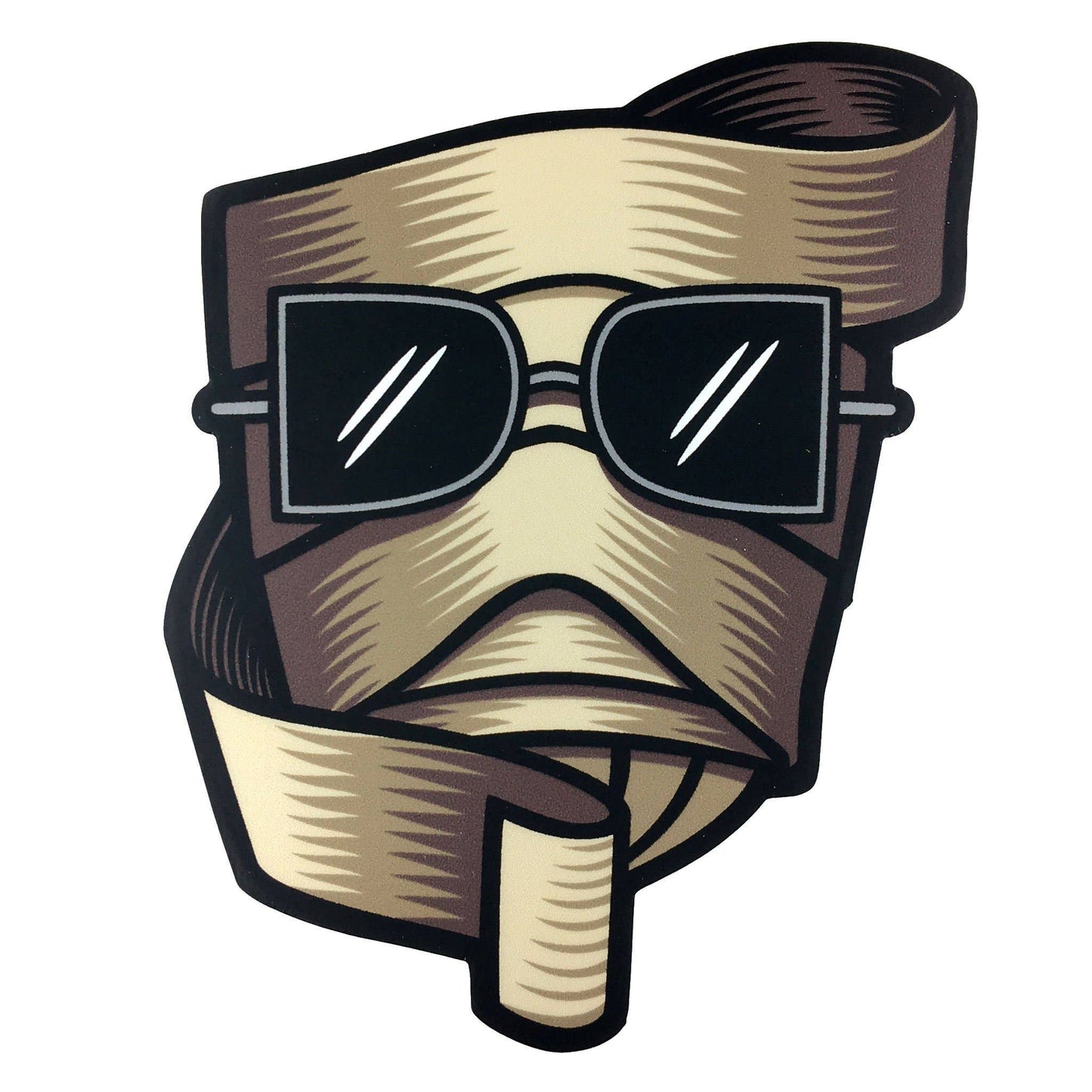 Invisible Man Head Sticker - Golden Apple Comics
