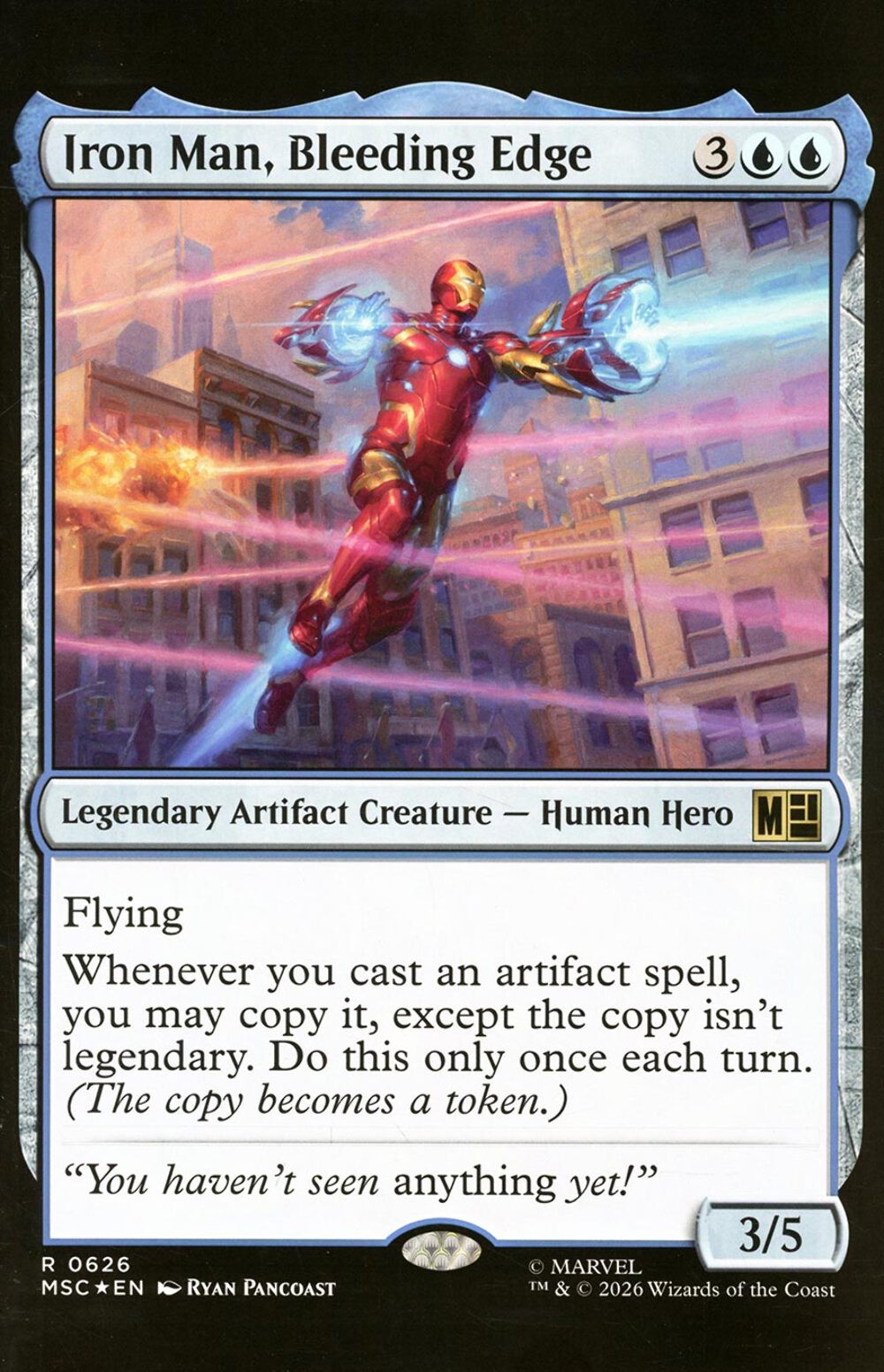 iron man card mtg Tony Stark // The Invincible Marvel Super Heroes (MSH) #392 Scryfall Magic: The Gathering Search then shuffle. Iron Man, Titan Of Innovation