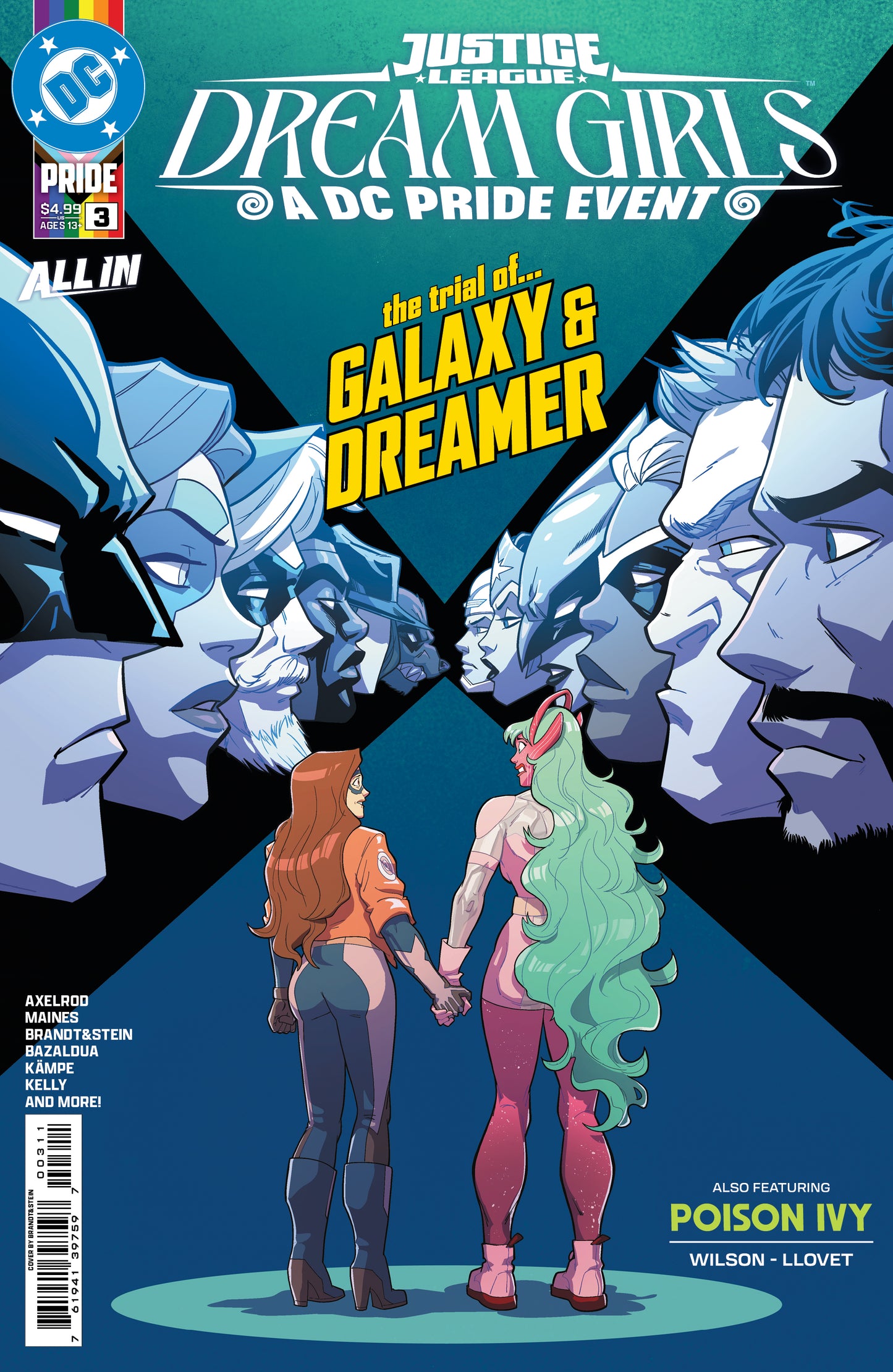 Justice League Dream Girls A Dc Pride Event #3 (Of 4) A Brandt&Stein (06/17/2026) Dc - Golden Apple Comics
