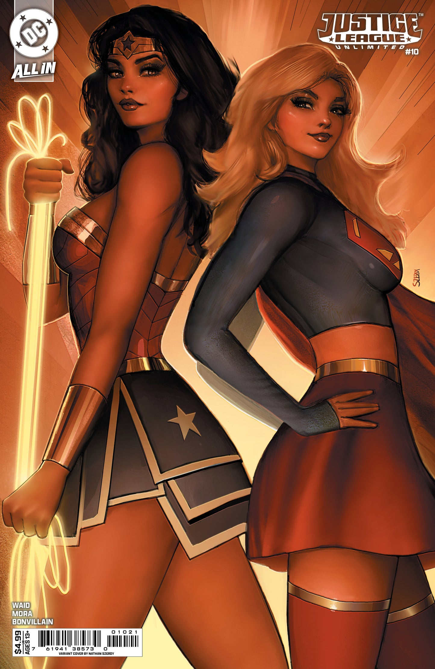 Justice League Unlimited #10 B Nathan Szerdy Variant (08/27/2025) Dc