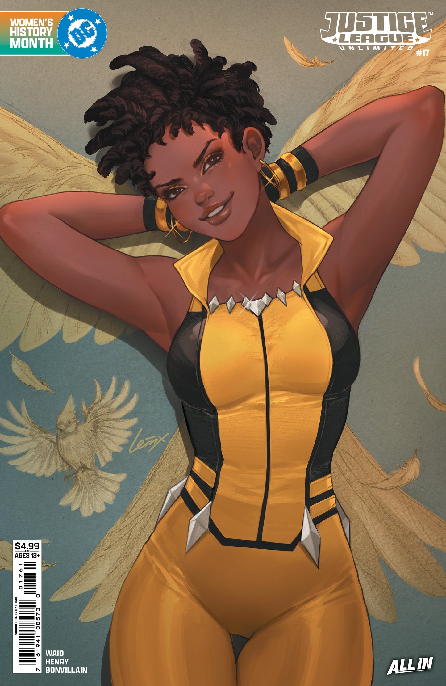 Justice League Unlimited #17 F Lesley Leirix Li Womens History Month Variant (03/25/2026) Dc - Golden Apple Comics