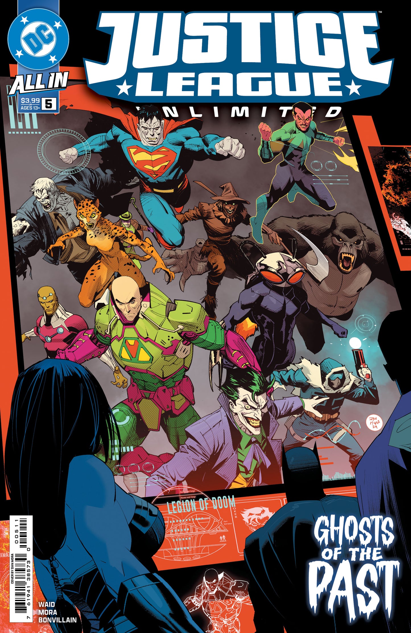 Justice League Unlimited #5 A Dan Mora Mark Waid (03/26/2025) Dc