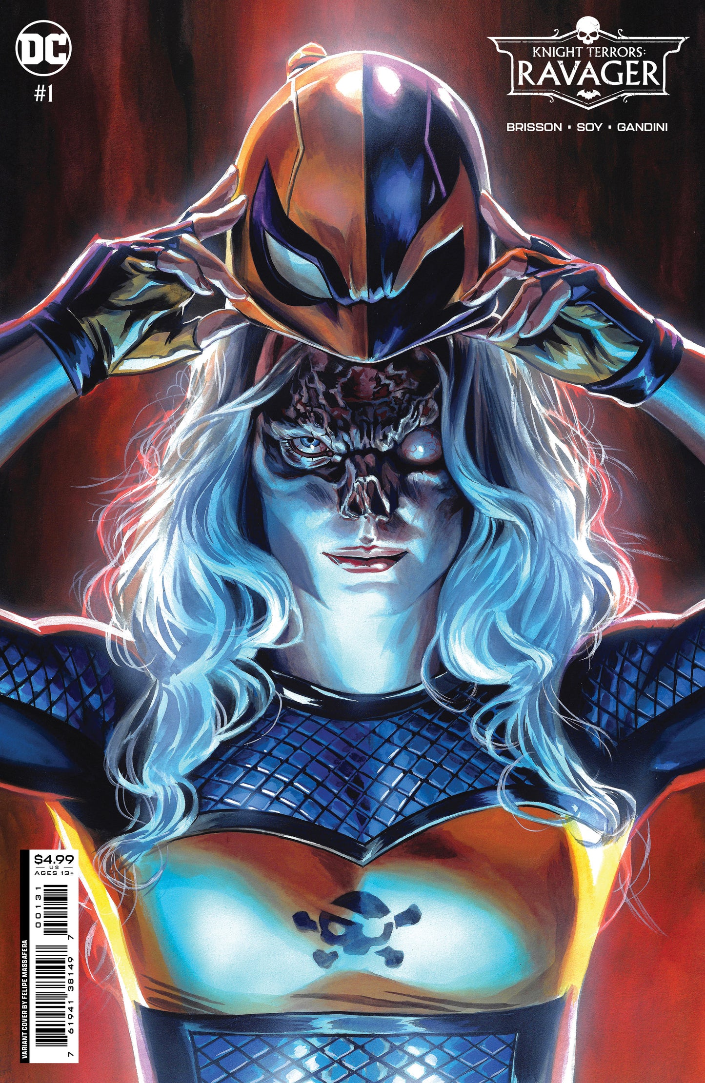 Knight Terrors Ravager #1 (Of 2) C Felipe Massafera Card Stock Variant (07/04/2023) Dc - Golden Apple Comics