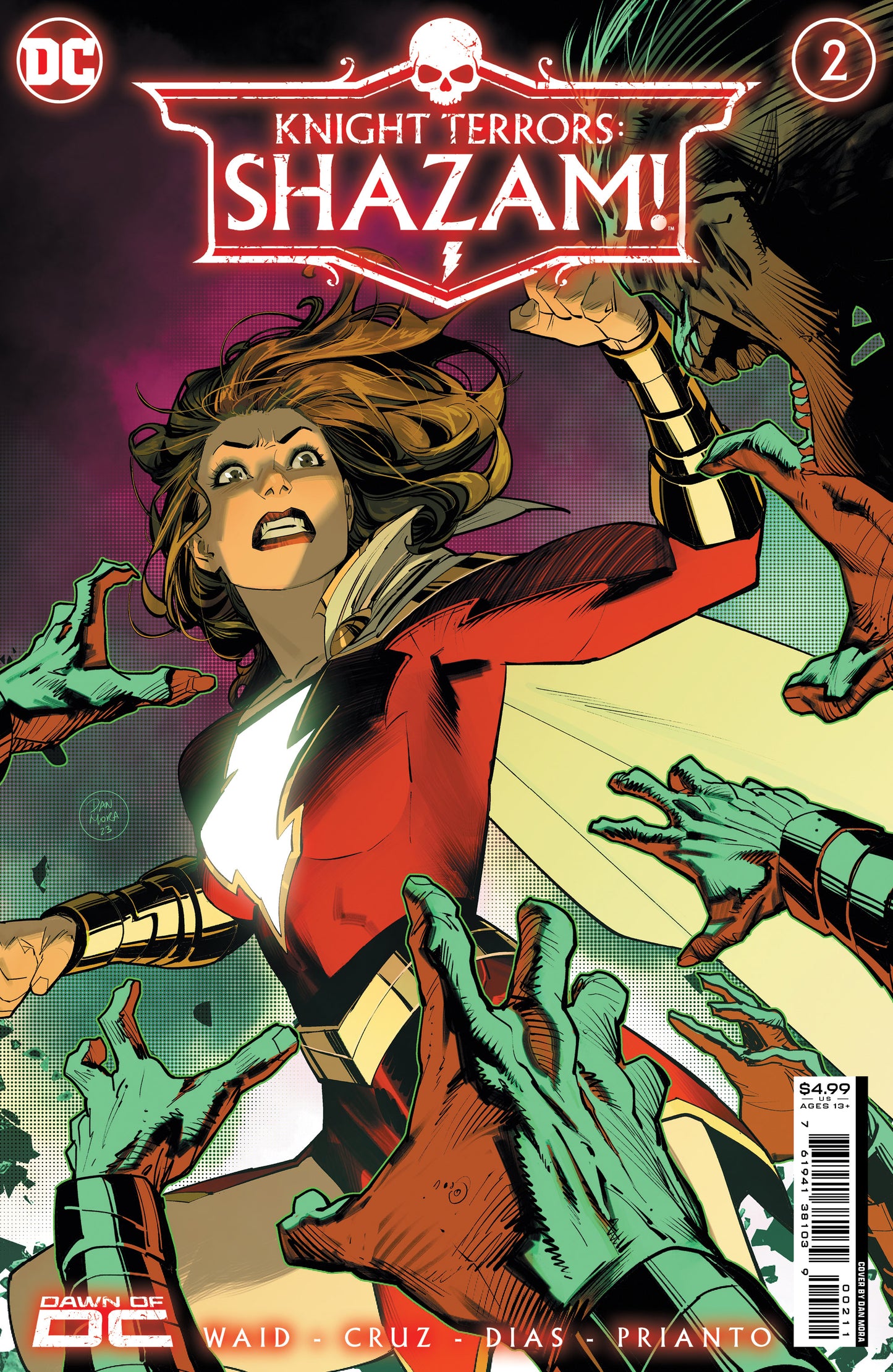 Knight Terrors Shazam #2 (Of 2) A Dan Mora Mark Waid (08/08/2023) Dc - Golden Apple Comics