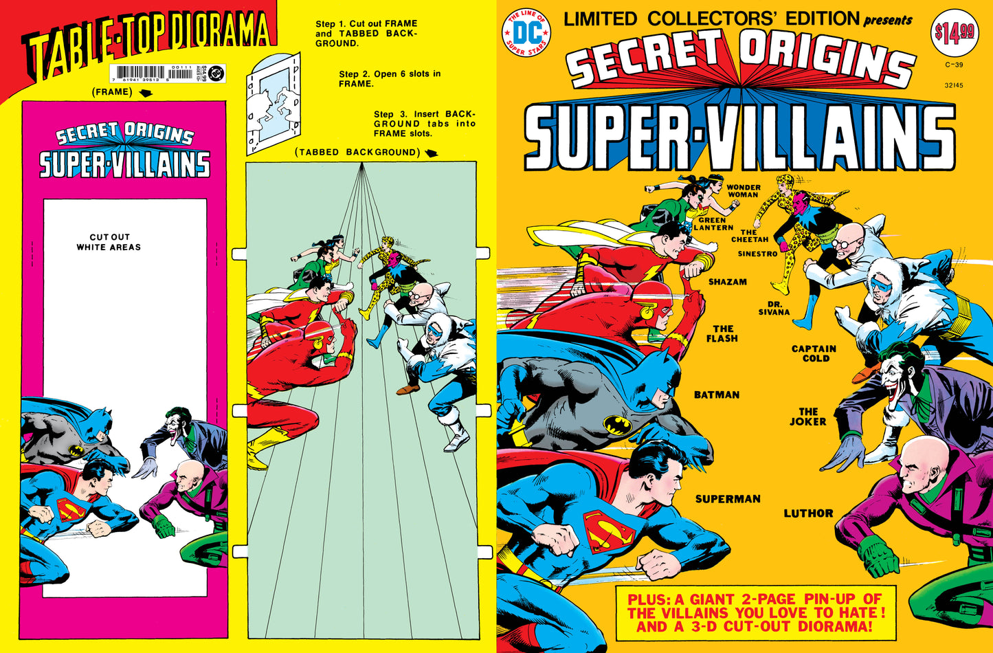 Limited Collectors Edition #39 Secret Origins Super-Villains Facsimile Edition B Dick Giordano Foil (02/25/2026) Dc - Golden Apple Comics