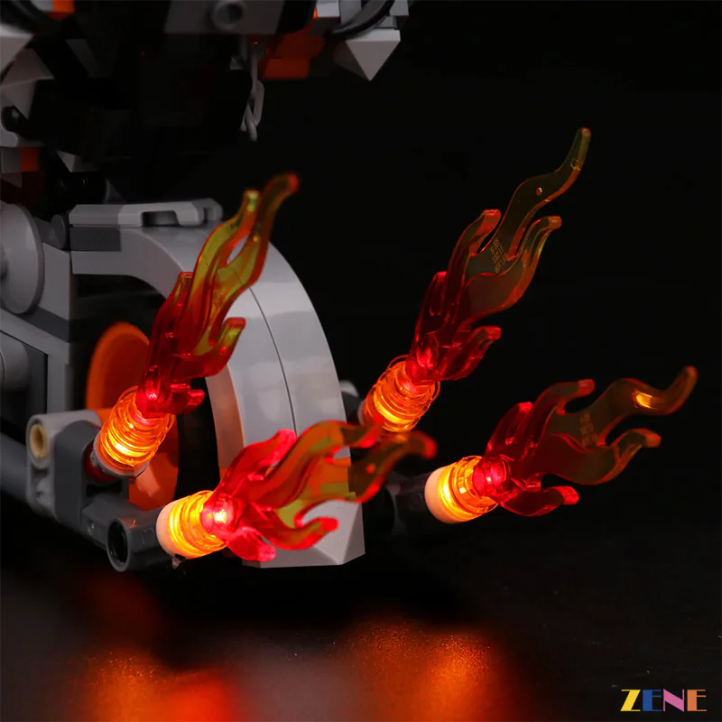 LEGO Ghost Rider Mech & Bike #76245 Light Kit