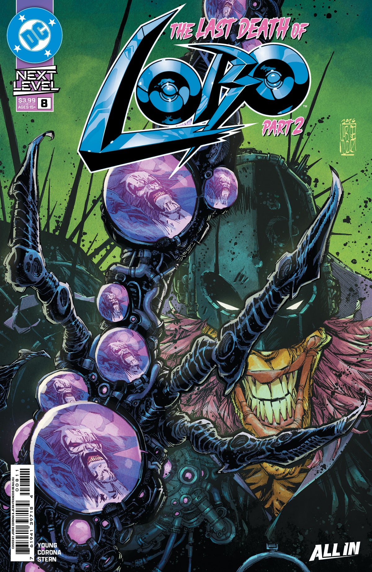 Lobo #8 A Jorge Corona (10/21/2026) Dc