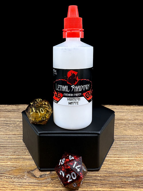 Lethal Shadows: Premium Paints - Matte Varnish
