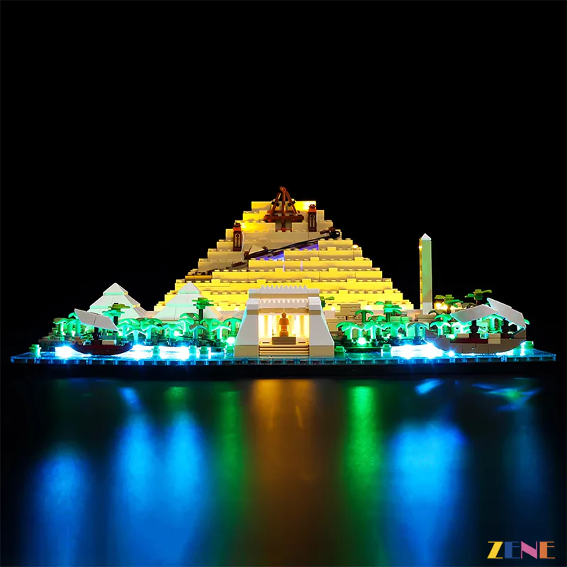 LEGO Great Pyramid of Giza #21058 (Ver. 2) Light Kit