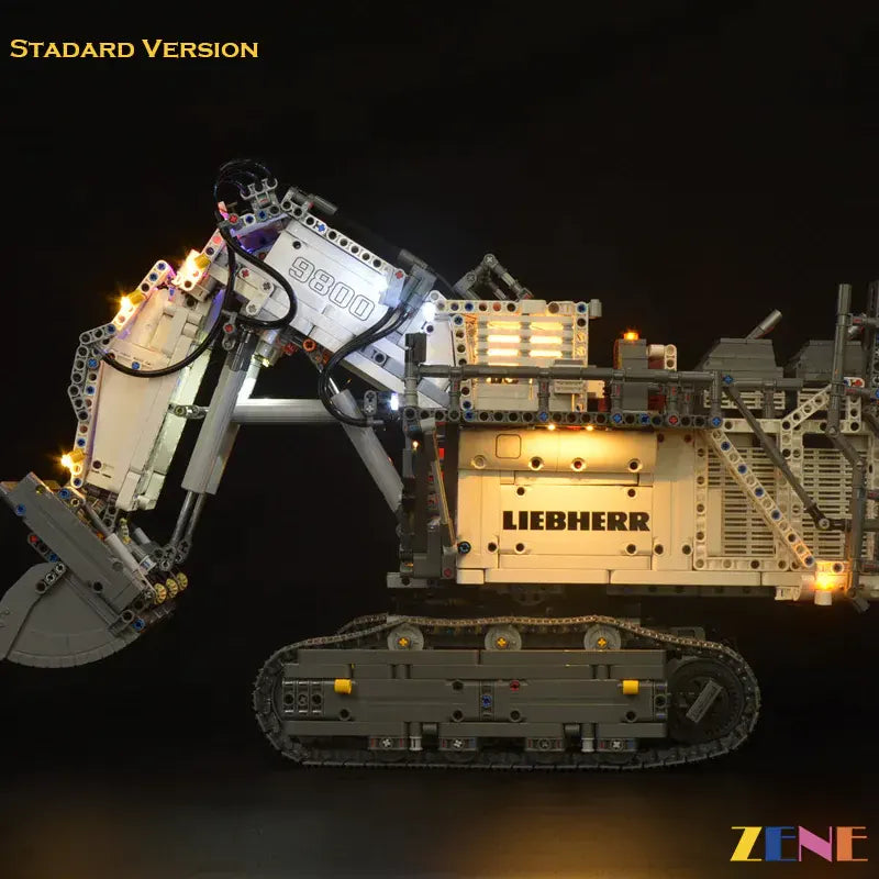 LEGO R 9800 Liebherr Excavator #42100 Light Kit