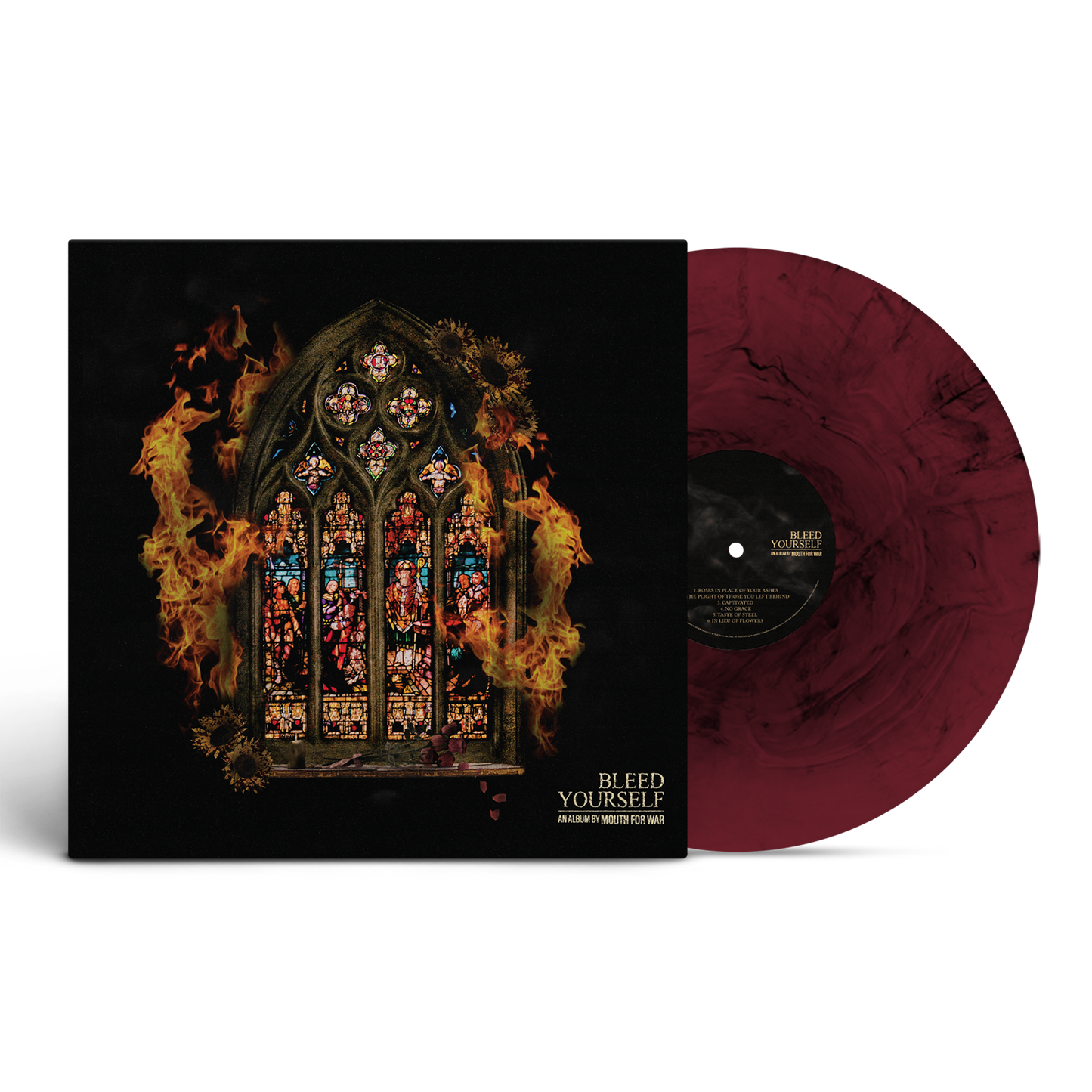 Mouth For War - Bleed Yourself Marble Vinyl - Golden Apple Comics