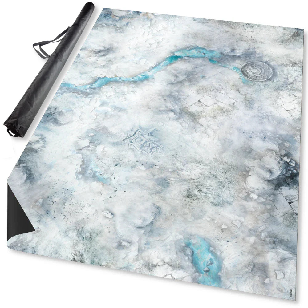 Terrain Crate Gaming Mat: Snowfield 6' × 4'