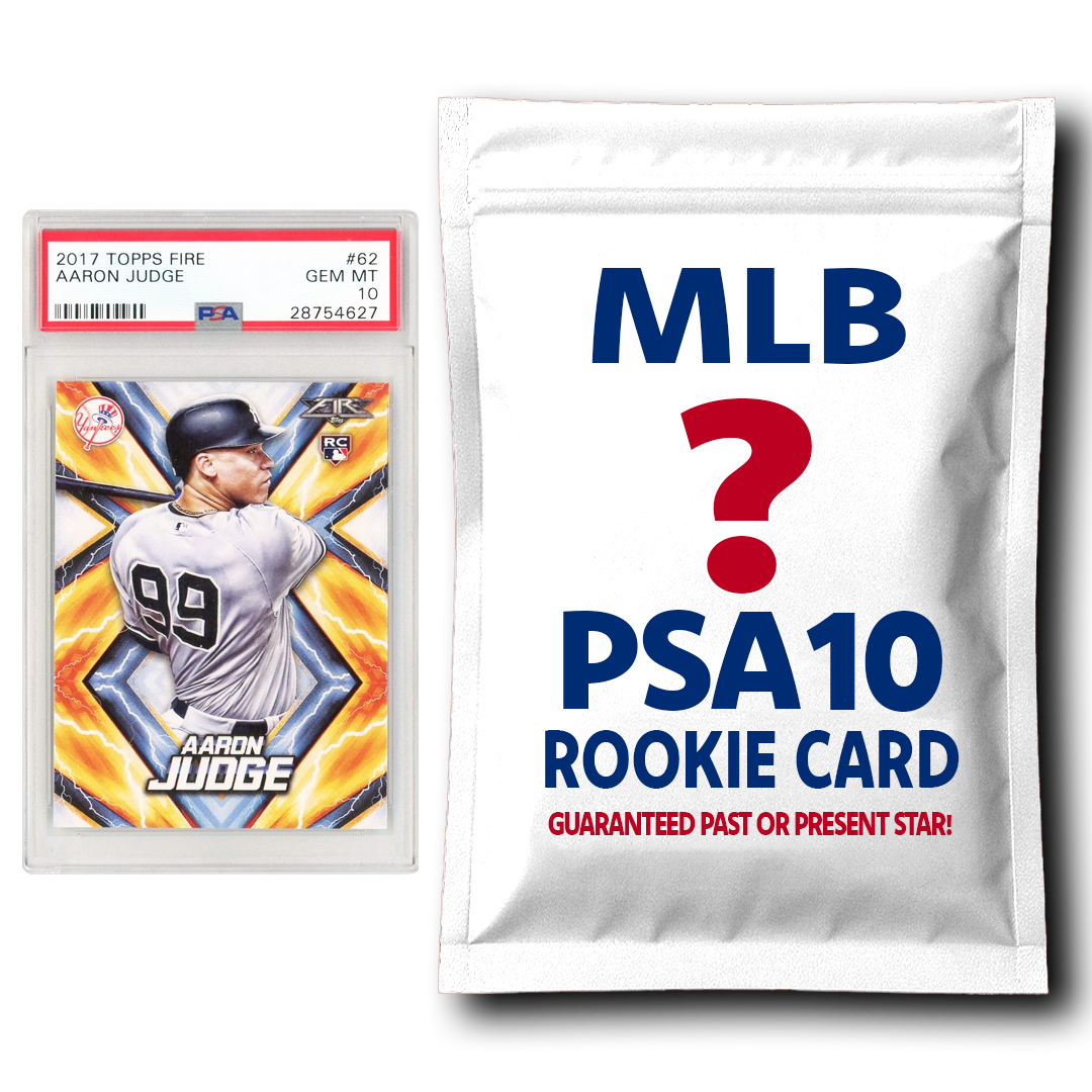 1500 card binder MLB PSA 10 Graded Rookie Card Mystery Pack