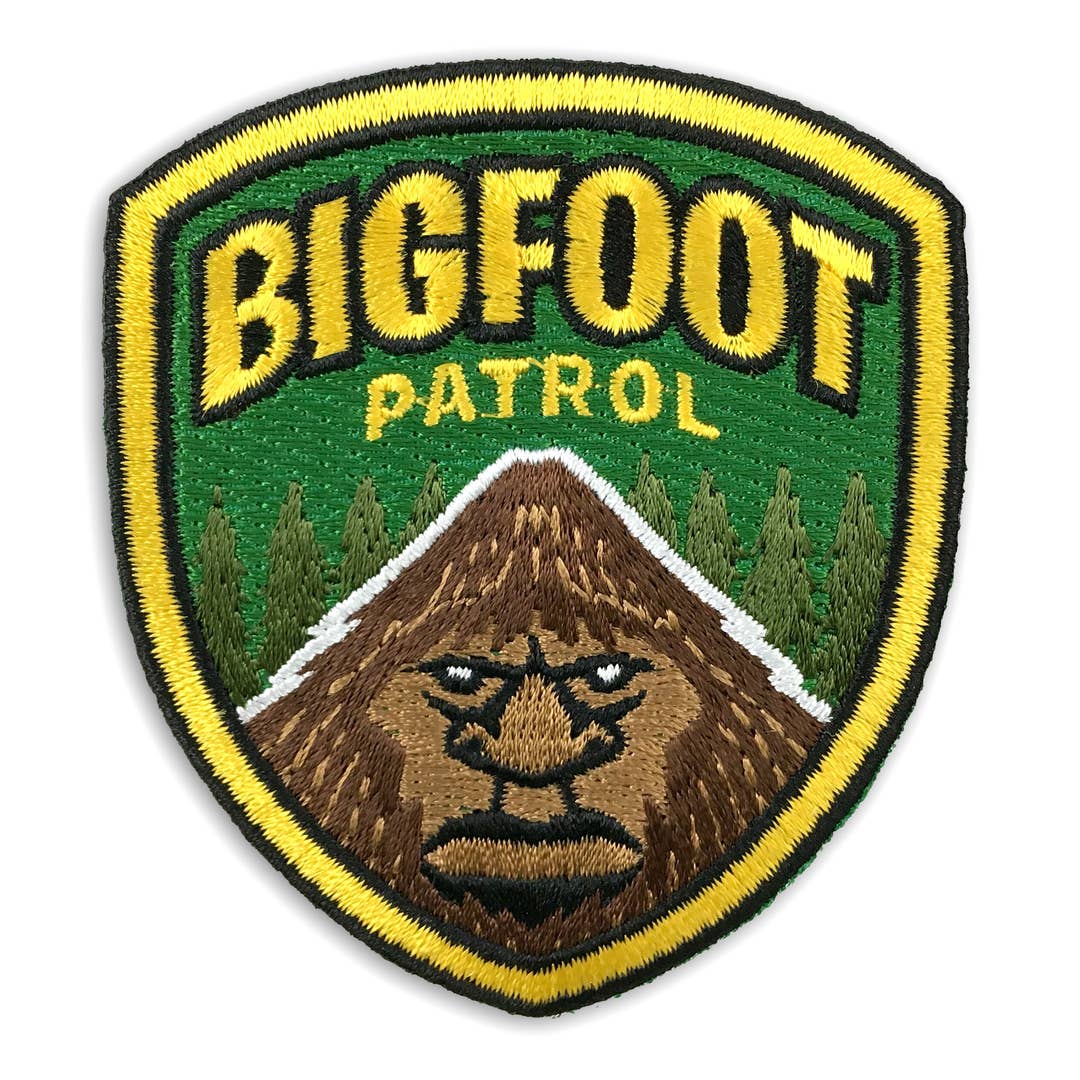 Monsterologist: Embroidered Patch - Bigfoot Patrol - Main