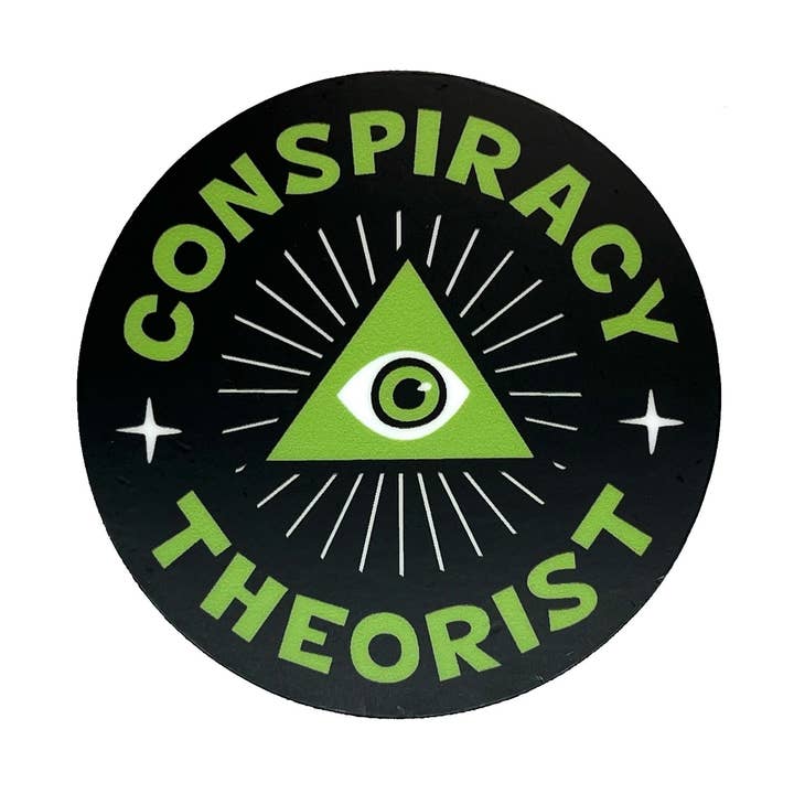 Monsterologist: Sticker - Conspiracy Theorist Circle
