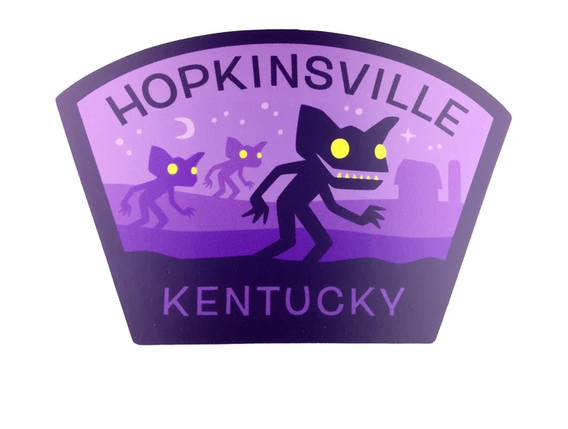 Monsterologist: Sticker - Hopkinsville, Kentucky