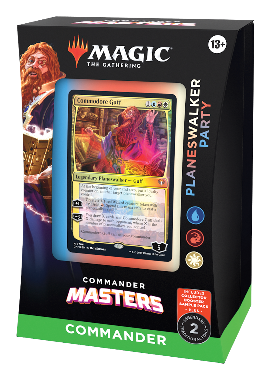 MTG: Commander Masters Collector's Booster Display - IRL Game Shop