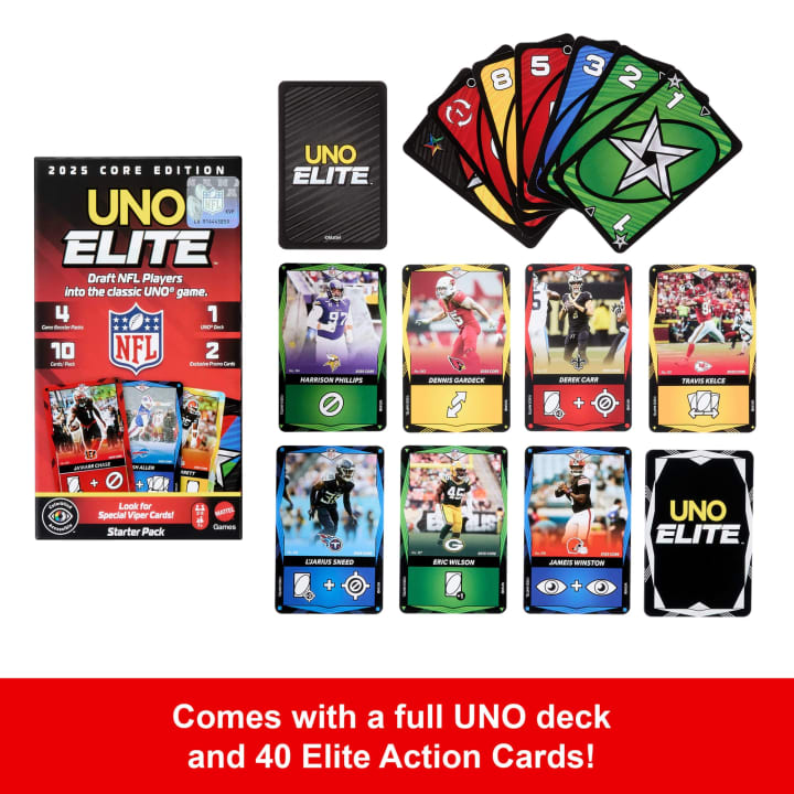 UNO: Elite NFL - 2025 Core Edition - Starter Set - Golden Apple Comics